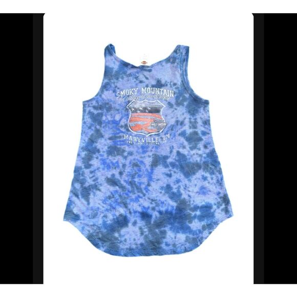 Women’s Harley Davidson Tie-Dye Tank - Picture 2 of 5